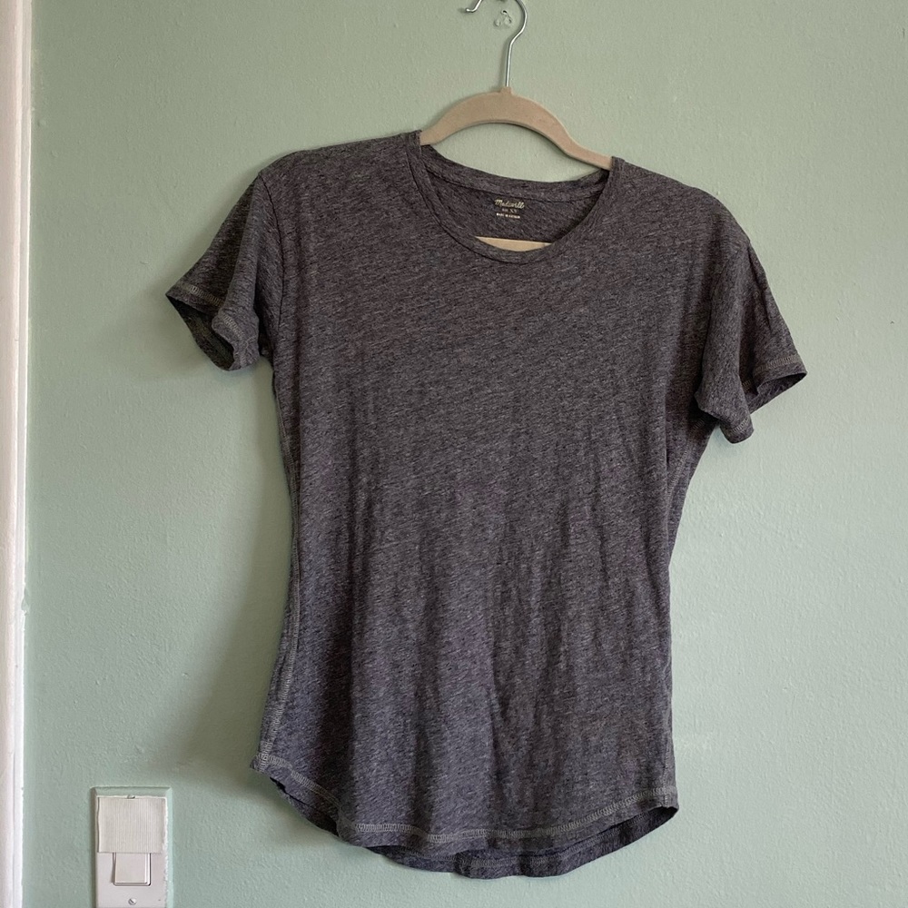 Madewell Gray Tee Size XS